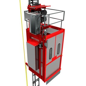 Hoist Lifts with a load capacity up to 1000 kg